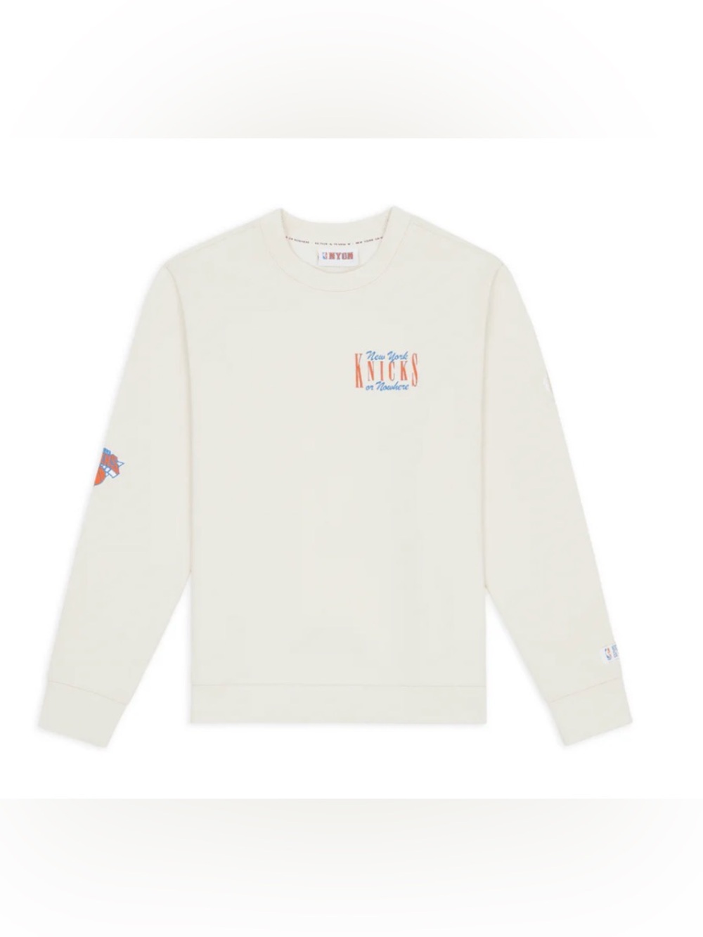 New York or Nowhere (NYON) X Knicks Sixth Man Crewneck Sweatshirt